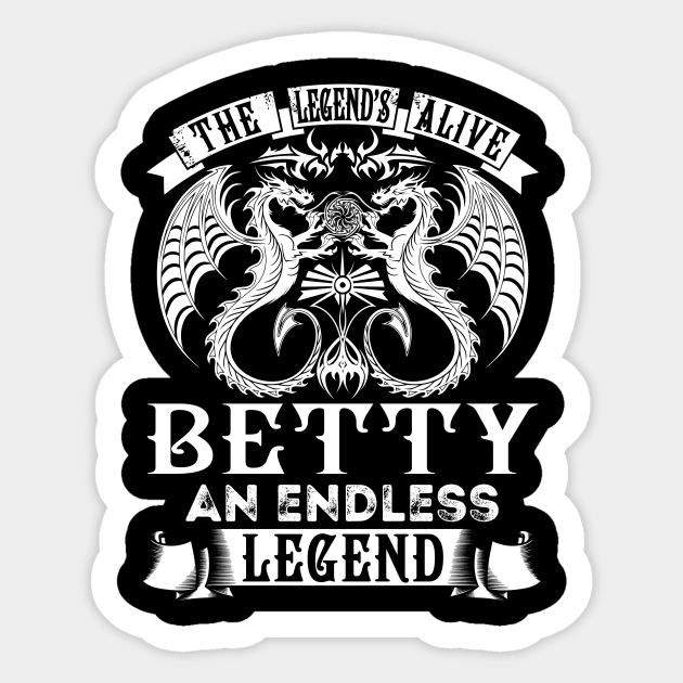 BETTY Sticker by Carmelia